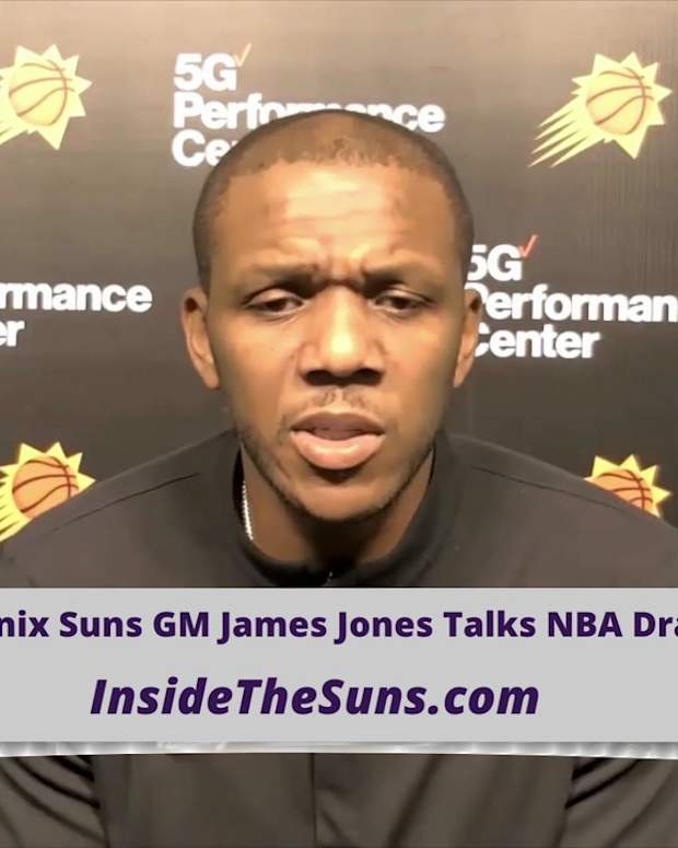 Phoenix Suns GM James Jones Discusses 2022 NBA Draft